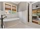 Bathroom featuring a stand-alone tub, and tongue and groove paneling at 4530 Upland Court, Cumming, GA 30040