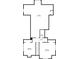 Second level floor plan highlighting the attic, bedrooms, and bathroom at 4530 Upland Court, Cumming, GA 30040