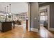 Kitchen with a center island which leads to the dining room at 4530 Upland Court, Cumming, GA 30040