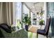Charming plant-filled balcony with floor-to-ceiling windows, streaming natural light and lovely green views at 130 26Th Nw St # 701, Atlanta, GA 30309