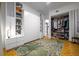 Bright bedroom featuring a full-size closet and built-in shelves and drawers for optimal storage at 130 26Th Nw St # 701, Atlanta, GA 30309