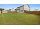The home has a large, well-maintained, fenced backyard with green surroundings at 272 Broadstone Blvd, Acworth, GA 30101