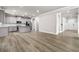 Modern kitchen with stainless steel appliances, subway tile backsplash, and granite countertops at 272 Broadstone Blvd, Acworth, GA 30101