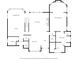 First floor plan displaying the layout of the home at 414 Dogwood Way, Canton, GA 30114