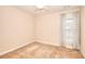 Standard bedroom with window and neutral carpet at 2010 Hickory Station Cir, Snellville, GA 30078