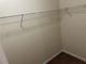 This closet has a single shelf and rack for optimal storage opportunities at 3827 Micah Ln, Ellenwood, GA 30294