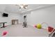 Finished basement with exercise equipment, perfect for a home gym at 7047 Bennington Ln, Cumming, GA 30041