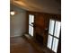 Upward view of a living room boasting hardwood floors, a fireplace with stonework, and windows with stylish blinds at 272 Toweridge Dr, Marietta, GA 30064