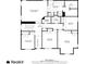 Detailed floor plan showcasing the layout of the home's second level and room dimensions at 4371 Wigley Preserve Dr, Marietta, GA 30066