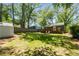 Large backyard with a deck and a storage shed at 936 Ormewood Se Ter, Atlanta, GA 30316