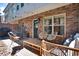 Inviting backyard patio with stylish furniture and string lights at 1233 Miss Irene Ln, Lawrenceville, GA 30044