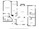 Detailed floorplan showcasing the layout of all rooms, including the primary bedroom, kitchen and living room at 139 Mountain Vista Blvd, Canton, GA 30115