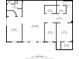 Detailed floorplan showcasing room dimensions and names on both levels of the home at 139 Mountain Vista Blvd, Canton, GA 30115
