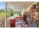 Charming front porch with a swing and a Coca-Cola cooler, perfect for relaxing at 4544 Ridgeview Dr, Powder Springs, GA 30127
