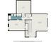 Detailed floor plan showcasing the layout of the second floor, including the attic and Gathering room at 11375 Crestview Ter, Johns Creek, GA 30024