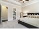 Well-lit main bedroom with open access to the ensuite bathroom at 11375 Crestview Ter, Johns Creek, GA 30024
