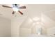 Large bonus room with a vaulted ceiling, recessed lighting, and carpet at 2301 Kirk Farm Nw Pl, Kennesaw, GA 30152