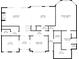 Detailed floor plan showcasing the layout of the home, including the living room, kitchen, and primary bedroom at 2301 Kirk Farm Nw Pl, Kennesaw, GA 30152