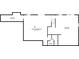 Floor plan of basement includes storage, game room/bedroom, bath and sauna at 3248 Wildwood Sw Dr, Marietta, GA 30060