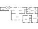 Detailed floor plan showing the layout of the home, including the kitchen, living room, bedrooms, and bathrooms at 3248 Wildwood Sw Dr, Marietta, GA 30060