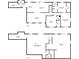 Floor plans of the 1st and 2nd floors of the home at 3248 Wildwood Sw Dr, Marietta, GA 30060