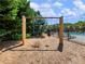 Swings at the community playground next to the community pool at 5220 Southern Hills Ln, Cumming, GA 30040