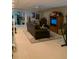Spacious finished basement with a lounge area and entertainment space at 1205 Rivershyre Ne Pkwy, Lawrenceville, GA 30043