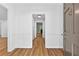 The bright foyer showcases clean lines, new floors, and entry to other rooms at 2935 Leafwood Se Dr, Marietta, GA 30067