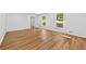 Bright and airy living room featuring hardwood floors and an abundance of natural light at 2935 Leafwood Se Dr, Marietta, GA 30067