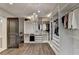 Large custom closet with shelving, drawers and wood floors at 1168 Atcheson Ln, Atlanta, GA 30338