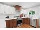 Updated kitchen with stainless steel appliances, custom cabinets, and modern countertops at 1202 Key Se Rd, Atlanta, GA 30316
