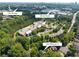 Aerial view showcasing the neighborhood near City Springs and Whole Foods at 576 Cliftwood Ct, Sandy Springs, GA 30328