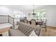 Inviting dining area with elegant furnishings, open to the kitchen, perfect for Gathering meals at 576 Cliftwood Ct, Sandy Springs, GA 30328