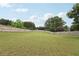 Spacious backyard offers ample green space and a well-maintained wooden fence for privacy and enjoyment at 112 Tara Blvd, Loganville, GA 30052