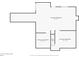 Basement floorplan showing unfinished space and layout at 112 Tara Blvd, Loganville, GA 30052