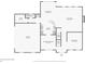 First floorplan with kitchen, living room, garage, and dining at 112 Tara Blvd, Loganville, GA 30052
