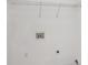 White laundry room with washer and dryer hookups and shelving at 112 Tara Blvd, Loganville, GA 30052