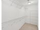 White walk-in closet features extensive wire shelving at 112 Tara Blvd, Loganville, GA 30052