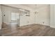 Bright dining area featuring open floor plan with new floors and fresh paint at 234 Riverstone Commons Cir, Canton, GA 30114