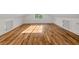 Bonus room featuring hardwood floors and natural lighting at 327 Ohm Ave, Avondale Estates, GA 30002