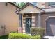 Charming entryway with a decorative front door, brick accents, and manicured landscaping at 2521 Livingston Ct, Loganville, GA 30052