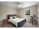 Cozy bedroom with carpet floors and a telescope by the window at 2795 Bentwood Dr, Marietta, GA 30062