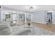 Finished basement with plenty of open space, perfect for entertaining at 5706 Brookstone Nw Walk, Acworth, GA 30101