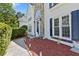 Inviting front entrance features stone accents, tasteful landscaping, and decorative lighting at 5706 Brookstone Nw Walk, Acworth, GA 30101