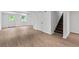 Spacious finished basement with new floors and stairs at 805 Gertrude Nw Pl, Atlanta, GA 30318
