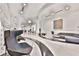 Chic building lobby with modern furnishings and design at 860 Peachtree Street Northeast Ne St # 811, Atlanta, GA 30308