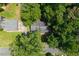 Aerial view of home featuring a tree-lined roof at 4771 N Springs Nw Rd, Kennesaw, GA 30144