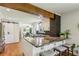 Modern kitchen showcases granite counters, breakfast bar, and open layout at 3145 Indian Hills Ne Dr, Marietta, GA 30068