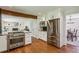Modern kitchen with stainless steel appliances and gas range oven at 3145 Indian Hills Ne Dr, Marietta, GA 30068