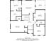 Upstairs floor plan of the home showing primary bedroom, bathrooms, walk in closet, balcony, and Gathering room at 1850 Overlook Springs Ln, Cumming, GA 30040